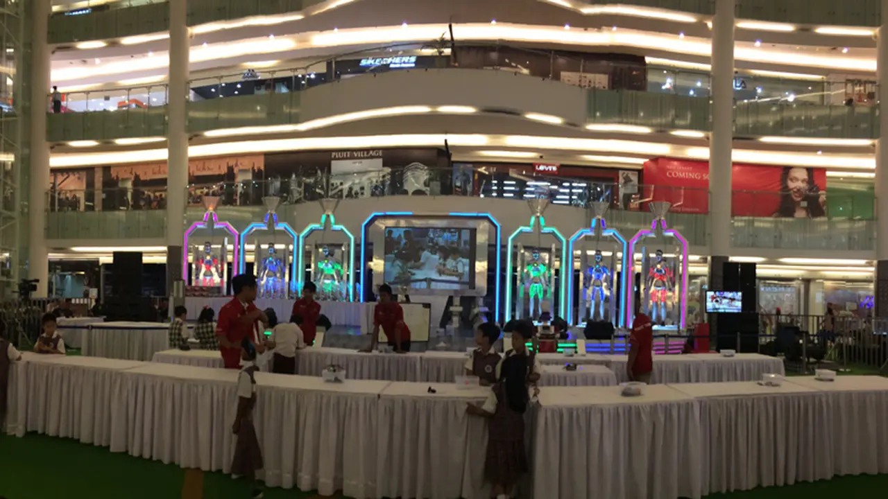 Terbesar di Indonesia, Pameran dan Kompetisi Robot di Pluit 