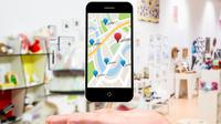 Ilustrasi google maps suatu lokasi bisnis (Foto: freepik/creativeart)