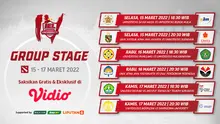 Link Live Streaming IEL University Season 4 Dota 2 Group Stage Pekan Ketujuh di Vidio, 15-17 Maret 2022. (Sumber : dok. vidio.com)