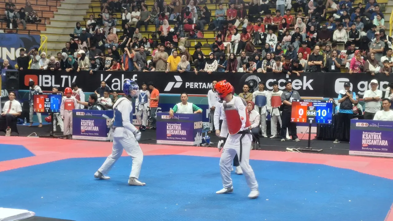 1.700 Atlet Taekwondo Bersaing di ajang International Ksatria Nusantara Series Bandung Utama 2026