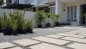 7 Desain Halaman Rumah yang Tetap Rapi Meski Jarang Dibersihkan, Cocok untuk Gaya Hidup Modern