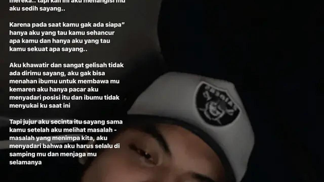 6 Pesan Bucin Vadel Badjideh Buat Lolly Anak Nikita Mirzani: Sampai Mati Aku Cinta Kamu Sayang...