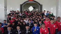 Jens Raven dan Timnas U-20 Sambangi Pesantren di Bogor, Beri Semangat untuk Santri