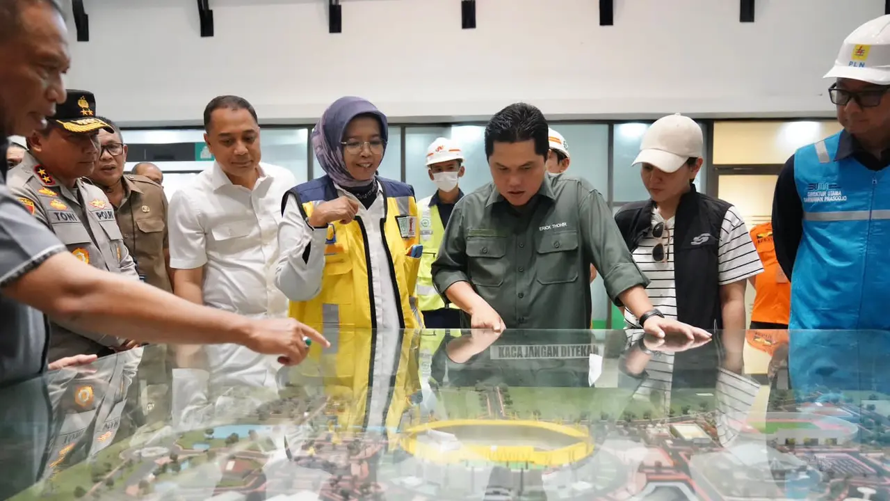 Erick Thohir - Piala Dunia U-20 2023 - Stadion Gelora Bung Tomo