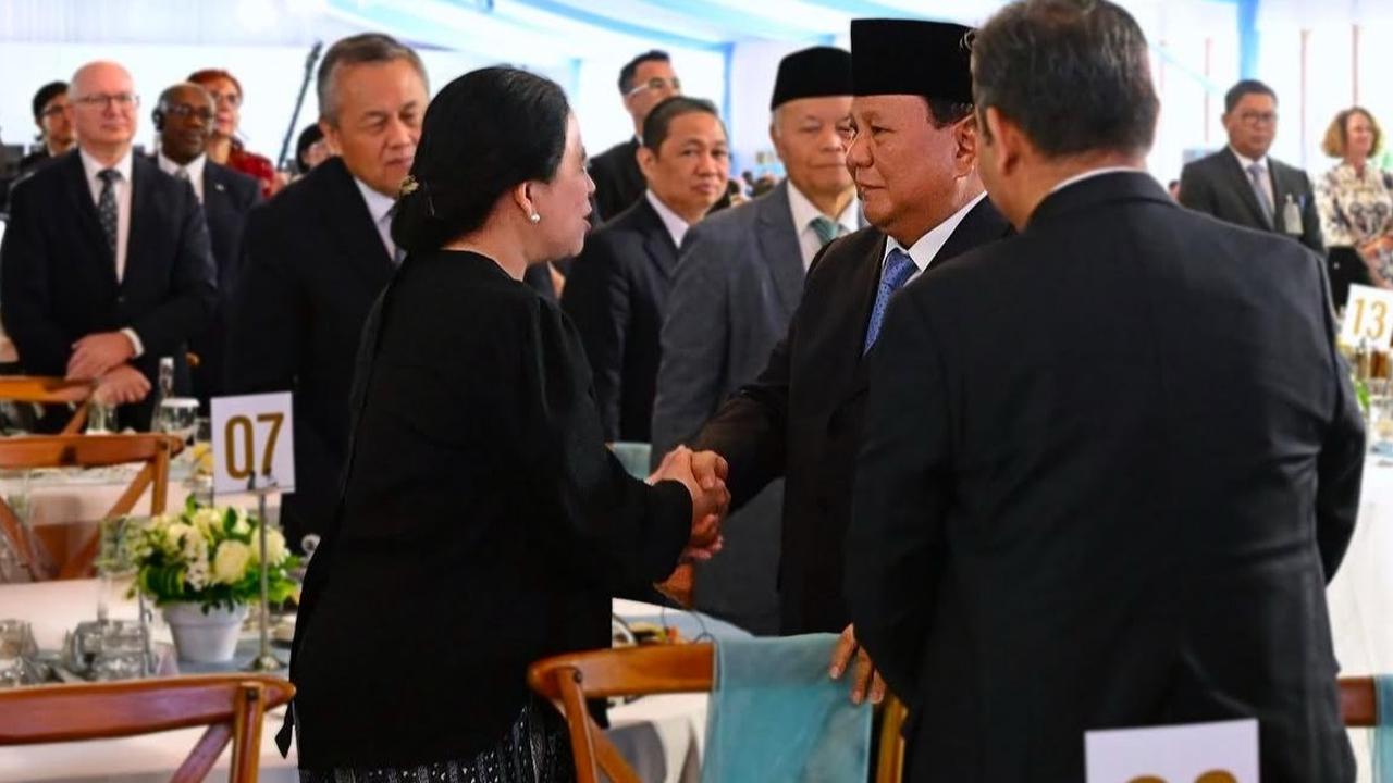 Momen Keakraban Puan, SBY dan Tokoh Nasional di Peluncuran Danantara
