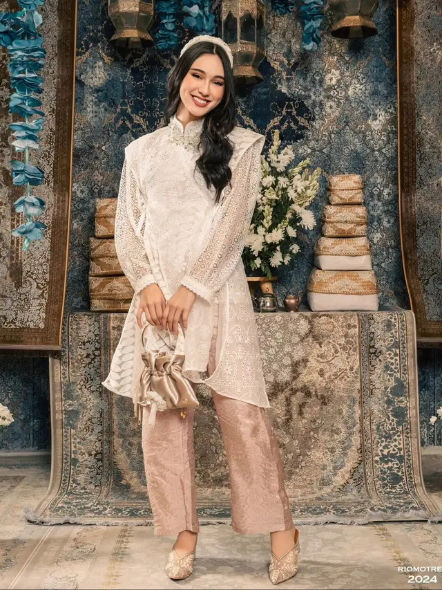 6 Potret Gaya Anggun Artis Lakoni Pemotretan Bertema Lebaran, dari Hana Saraswati hingga Yasmin Napper