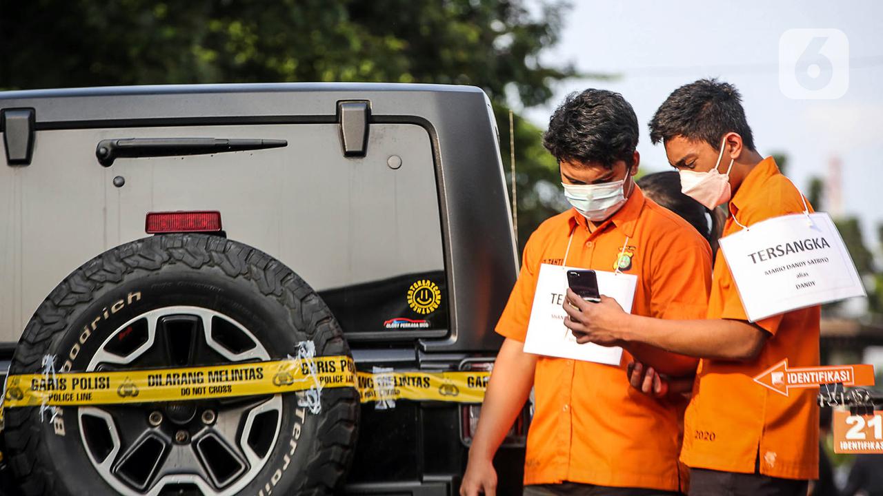 Mario Dandy dan Shane Lukas Peragakan 23 Adegan Rekonstruksi Penganiayaan David Ozora