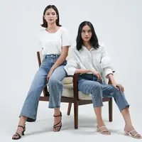 Siapa bilang denim tidak bisa untuk tampil formal? Simak cara padu padannya (Mississippi Ladies)