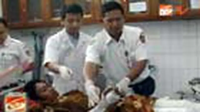 Ledakan Tabung Gas Lukai Seorang Warga