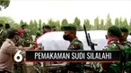 Jenazah Mantan Menteri Sekretaris Negara, Sudi Silalahi dimakamkan di Taman Makam Pahlawan Nasional Kalibata, Jakarta Selatan. Upacara pemakaman dipimpin langsung oleh Menkopolhukam Mahfud MD dan dihadiri sejumlah tokoh.