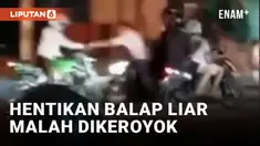 Kacau! Dua Pemuda di Ponorogo Dikeroyok karena Berusaha Hentikan Balap Liar