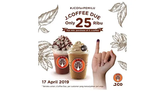 Jangan Golput, Ini Deretan Promo yang Bisa Didapatkan Setelah Nyoblos
