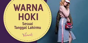VEMALE.COM - Ladies,
Just for fun, pakai warna baju sesuai tanggal lahir untuk tambah hoki. Apa warnamu?


---
Produced by vemale.com
Visit us at: www.vemale.com
Facebook: http://www.facebook.com/womanonlykapanlagi
Twitter: https://twitter.co...