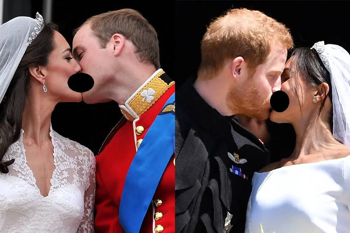 [Bintang] Pangeran William - Kate Middleton dan Pangeran Harry - Meghan Markle