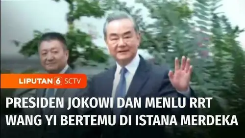 VIDEO: Presiden Jokowi dan Menlu RRT Wang Yi Bahas Dukungan Terhadap Kemerdekaan Palestina