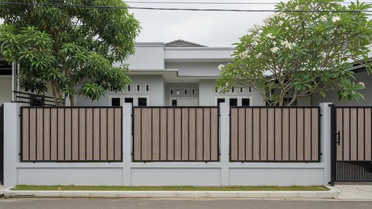 8 Model Pagar Besi Kombinasi Polikarbonat untuk Rumah Minimalis dengan Budget Terjangkau