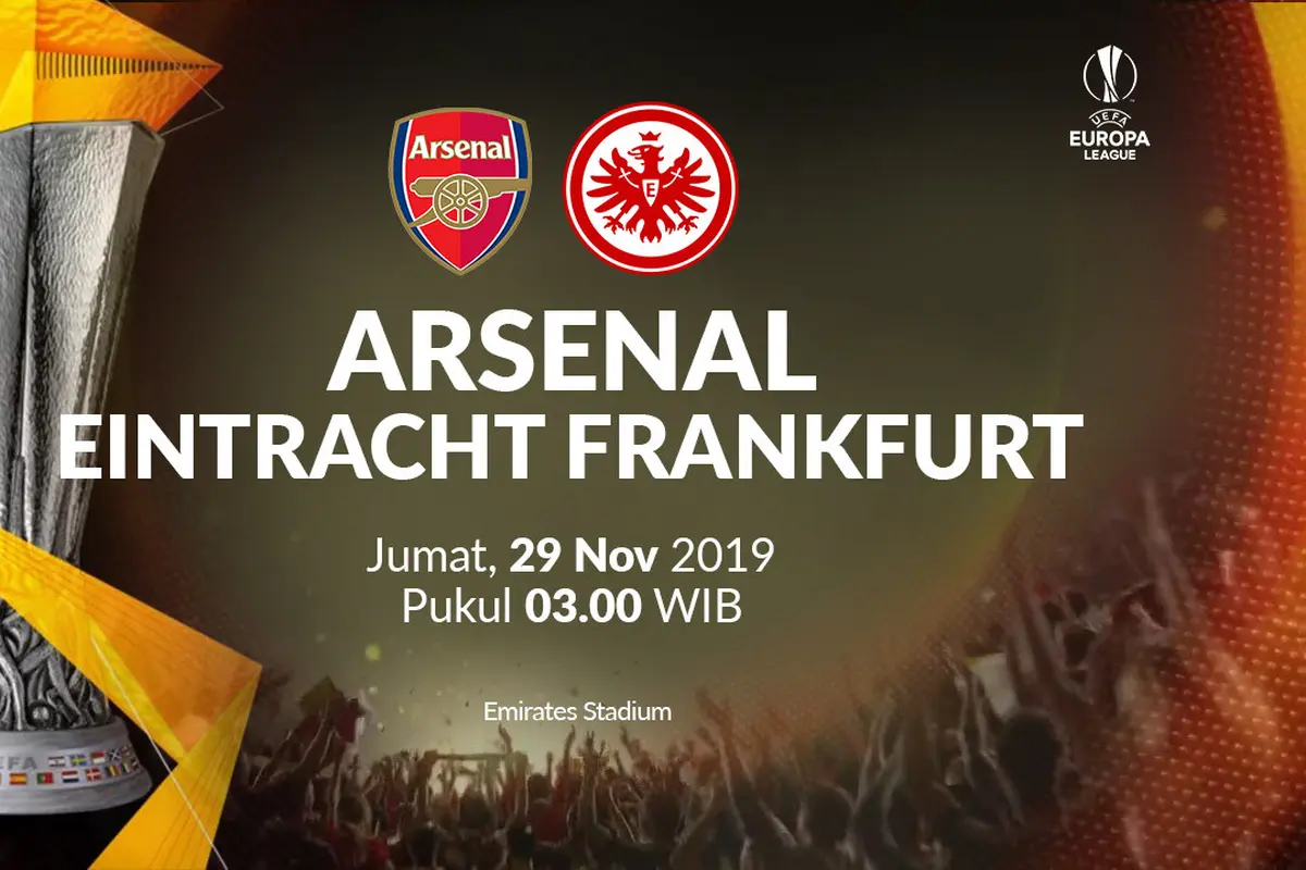 Arsenal Vs Eintracht Frankfurt