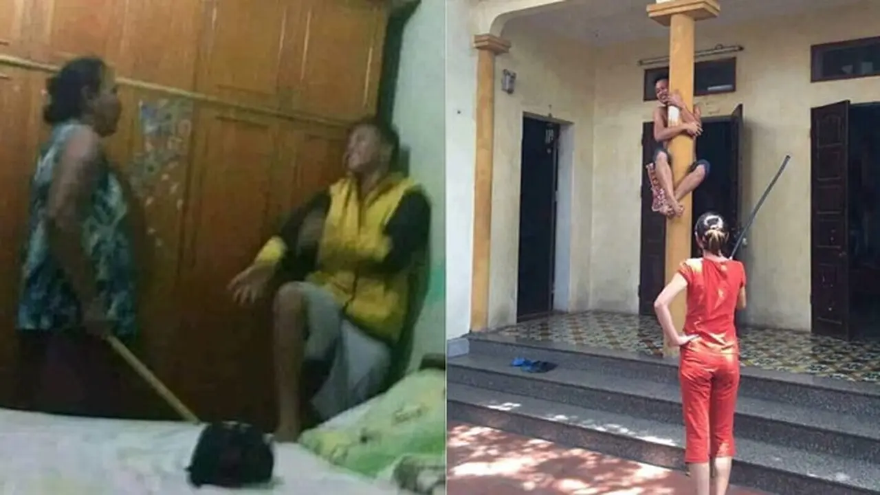 6 Potret Emak-Emak Enggak Ada Lawan Ini Kocak, Anak-Anak Takut