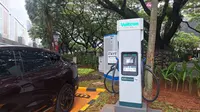 Ini SPKLU Hyper Fast Charging Pertama di Indonesia, 20 Menit Terisi 80%
