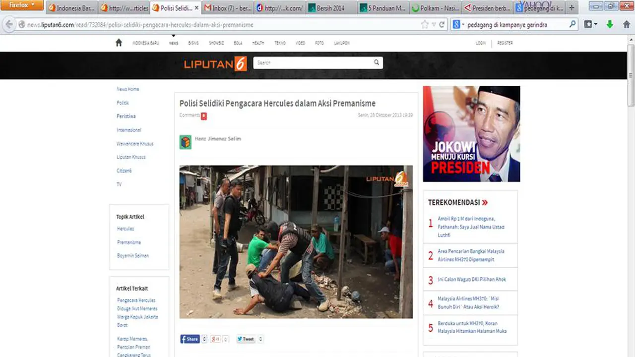 Kasat Reskrim Polres Jakbar: Pengacara Hercules Tak Memeras