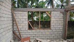 Bangunan ambruk akibat gempa di Talaud (Yoseph Ikanubun/Liputan6.com)