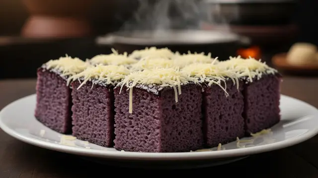Bolu Ketan Hitam Kukus