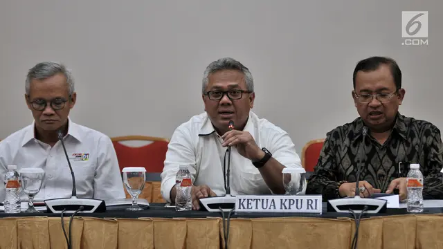 KPU Bahas Teknis Debat Capres-Cawapres dengan Perwakilan TKN dan BPN