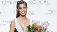 Kekasih Alves, Joana Sanz, resmi dinobatkan sebagai model terbaik di L'Oreal Paris Awards.