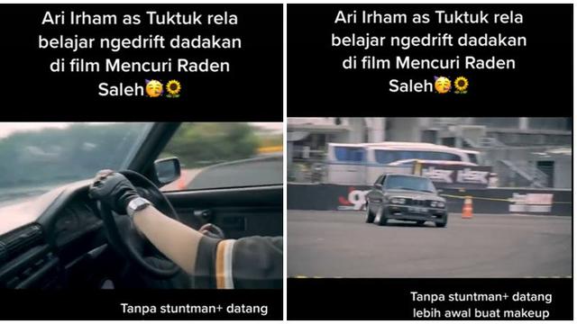 6 Potret Totalitas Ari Irham Demi Peran Tuktuk di Mencuri Raden Saleh, Banjir Pujian