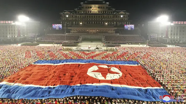 Korea Utara gelar parade militer