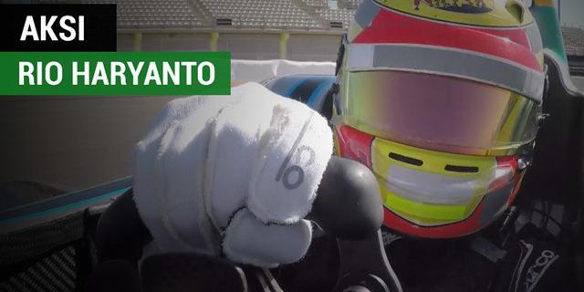 VIDEO: Aksi Rio Haryanto dengan Mobil Formula E