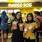 Mango Boss, minuman mangga lokal membuka gerai ke-7 di Pondok Indah Mall 2 (Liputan6.com/Novi Nadya)