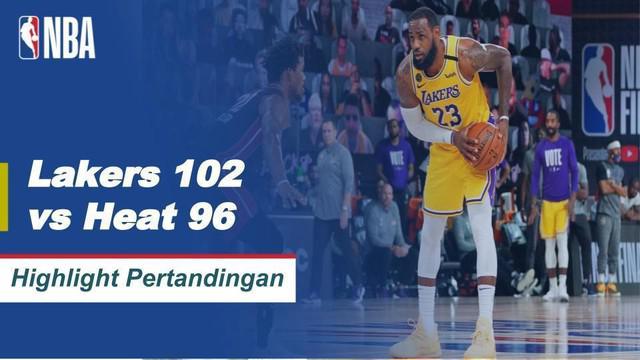 Berita Video LA Lakers kembali menangkan gim keempat melawan Miami Heat