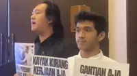 Koalisi Masyarakat Sipil Interupsi Rapat Tertutup Revisi UU TNI di Hotel Mewah