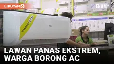 Lawan Gelombang Panas di Eropa, Warga Italia Rebutan Beli AC