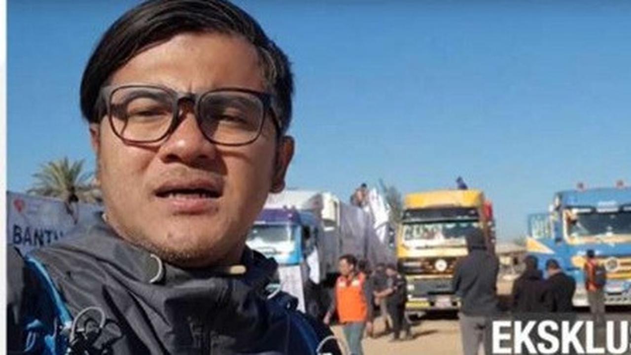 Jurnalis Liputan 6 SCTV Ikut Dalam Misi Menembus Blokade Gaza