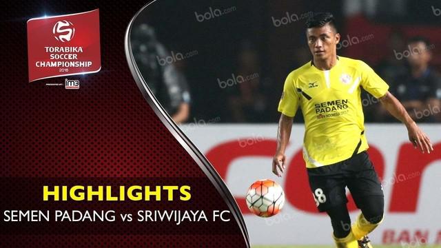 Video highlights TSC 2016 antara Semen Padang Vs Sriwijaya FC yang berakhir dengan skor 2-1 di Stadion H. Agus Salim, Padang.