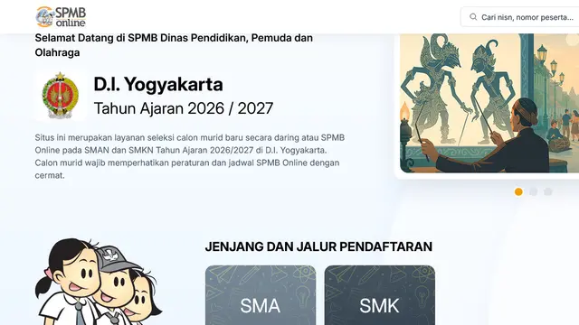SPMB 2026 (yogyaprov.spmb.id)