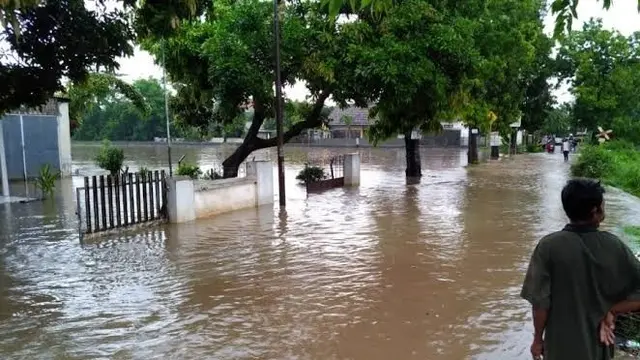 Ilustrasi Banjir di Kabupaten Probolinggo (Istimewa)