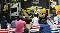 Direktur Jenderal Peternakan dan Kesehatan Hewan Kementan, I Ketut Diarmita di Talkshow, Tani on Stage (TOS) yang digelar di pelataran parkir Gedung C Kementerian Pertanian, Selasa (21/7).