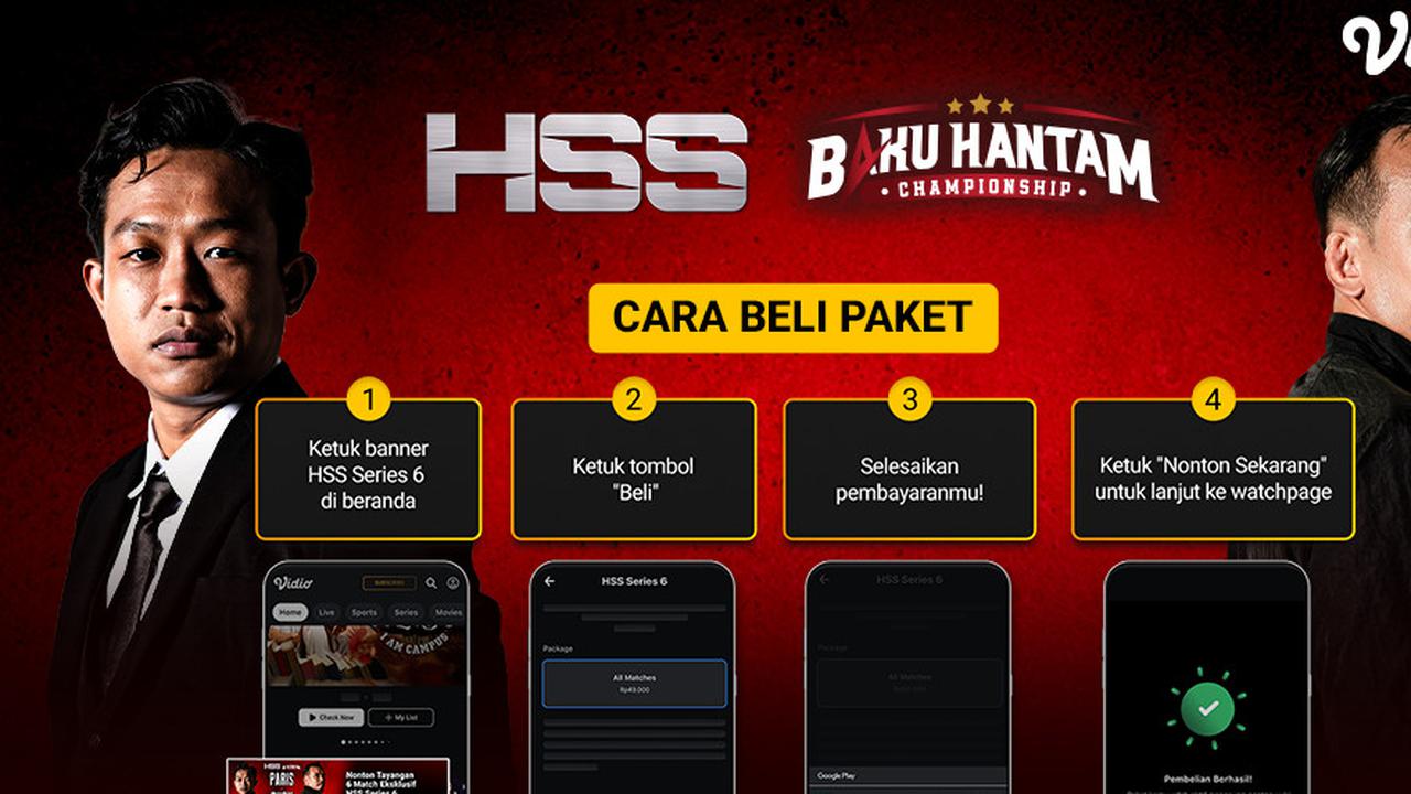 Cukup Rp49 Ribu Nonton HSS Series 6 Sepuasnya di Vidio