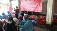 Vaksinasi Binda DIY Datangi Warga Terpencil di Lereng Gunung Merapi