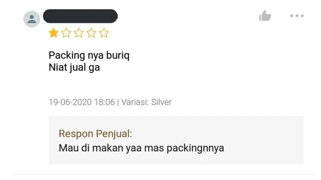 6 Ulasan Pembeli di Online Shop Komplain Tentang Packing Ini Bikin Tepuk Jidat