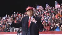 Donald Trump joget sambil mengajak warga memilih di Pemilu AS 2020. Dok: Twitter @realdonaldtrump