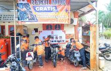 PKS Dirikan Bengkel Motor Gratis di Aceh Tamiang, Bantu Korban Banjir Bangkit
