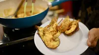 Lobster saus padang yang menggugah selera. (Dok Danone Indonesia)