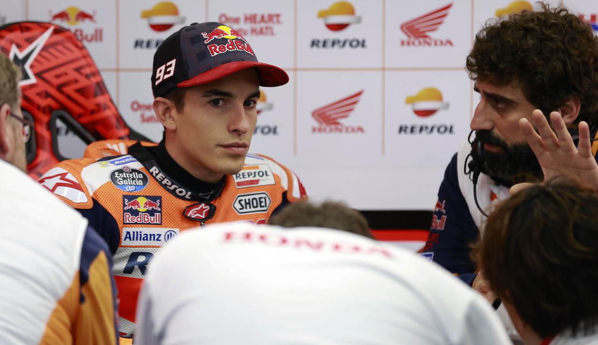 1. Marc Marquez (Repsol Honda) - 244 Poin. (AP/Shizuo Kambayashi)