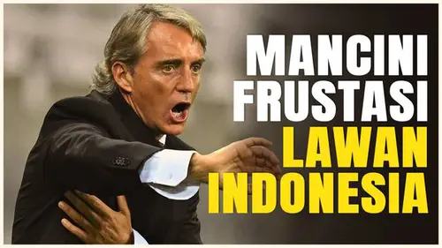 VIDEO: Roberto Mancini Kesal, Arab Saudi Tak Bisa Cetak Banyak Gol Lawan Timnas Indonesia