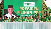 Partai Persatuan Pembangunan (PPP) mendeklarasikan dukungannya terhadap Gubernur Jateng Ganjar Pranowo sebagai Capres 2024. (Foto: Akun Instagram @muhamad.mardiono)
