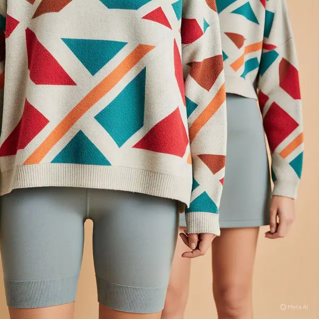 Sweater Rajut Oversized 1980-an